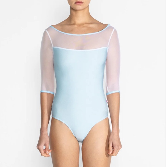 Yumiko Tops - Yumiko Meagan Nylon/Half-Sleeves in N-Mirror - L